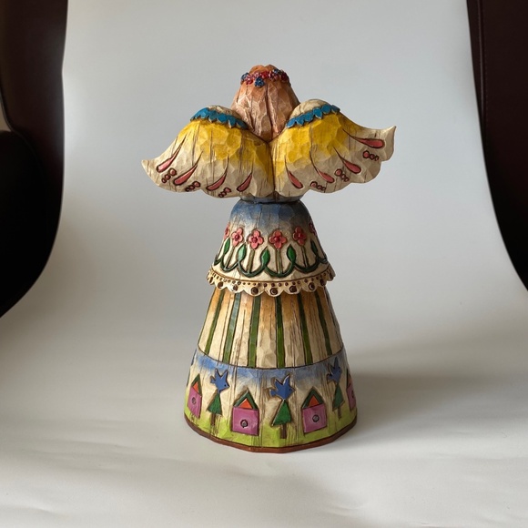 Jim Shore Heartwood Creek Angel of Love Figurine 2002 Vintage Collectible - Picture 3 of 9